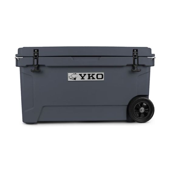 65qt Hardside Cooler w/ Wheels Charcoal
