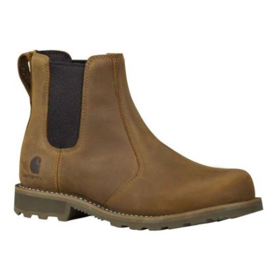 Womens Frontier Water Resistant Chelsea Boot-Brown-7.5
