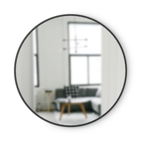 Hub Wall Mirror 37 Black