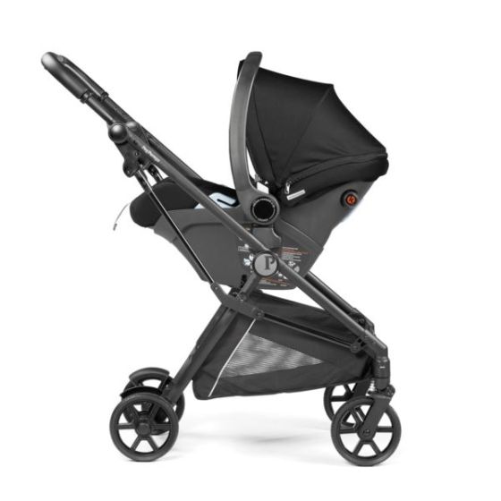 Primo Viaggio 4-35 Lounge on Wheels Car Seat & Chassis True Black