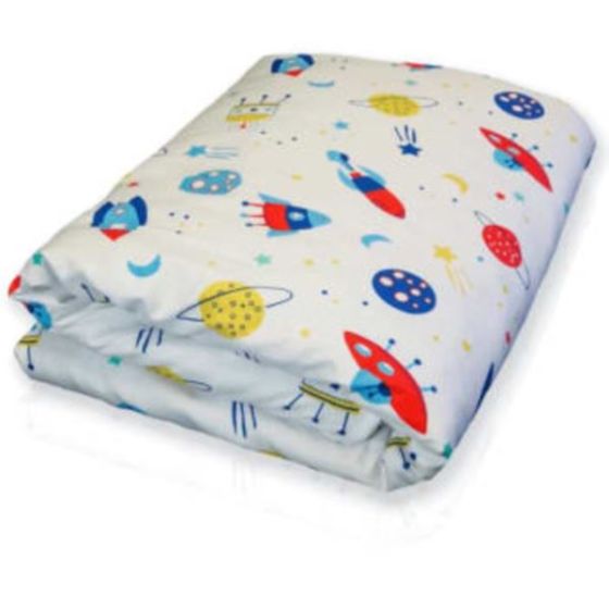 HUSH Classic Blanket - Kids 5 lbs - Spaceship