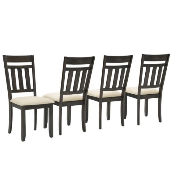 Hayden 4-Piece Slat Back Dining Chair Set