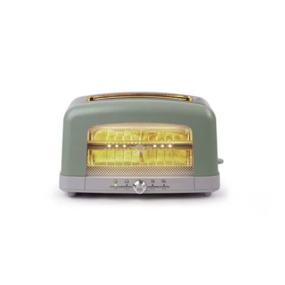 Graphite Pop-up Toaster (Olive/Brushed Nickel)