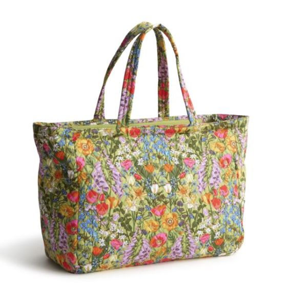 Knollton Travel Tote-Meadow Bouquet-Premium Cotton