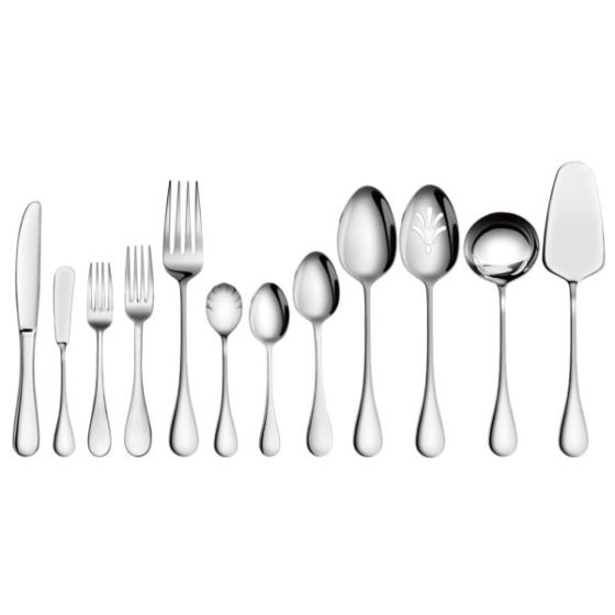 47-Piece Rain Flatware Set