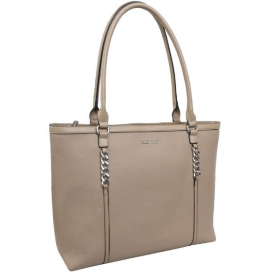 Peble Grain Double Handle Hobo Bag
