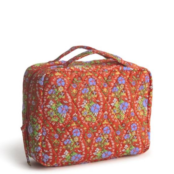 Hanging Travel Organizer-Garden Paisley-Premium Cotton