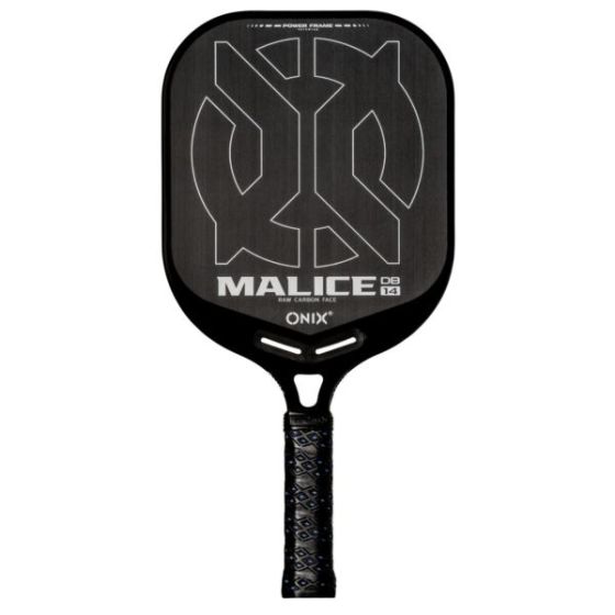 ONIX - Malice 14 Open Throat Raw Carbon Pickleball Paddle