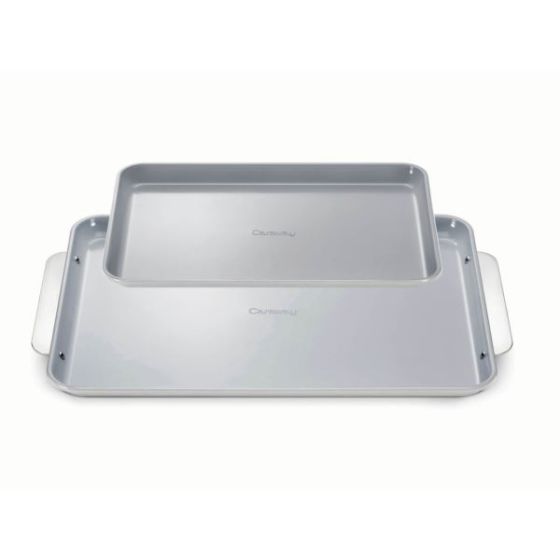 Nonstick Ceramic Baking Sheet Duo Gray