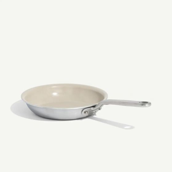 8-Inch CeramiClad Non-Stick Fry Pan - Sand
