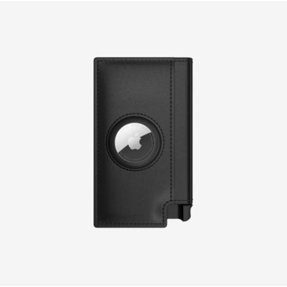 Wallet For Airtag - Nappa Black
