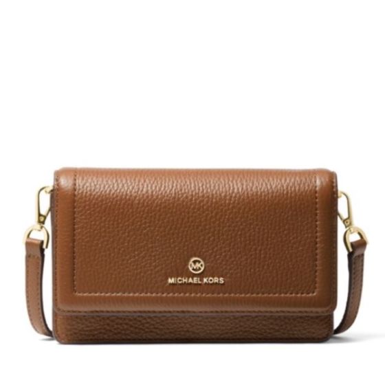 Jet Set Charm Small Phone Crossbody Bag - Luggage
