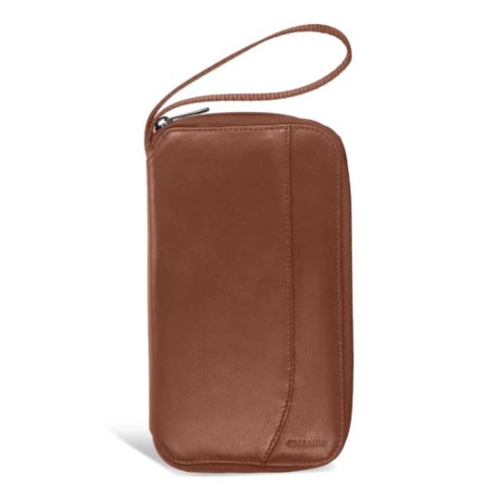 Onyx Leather Multi Passport Case Size 5.5