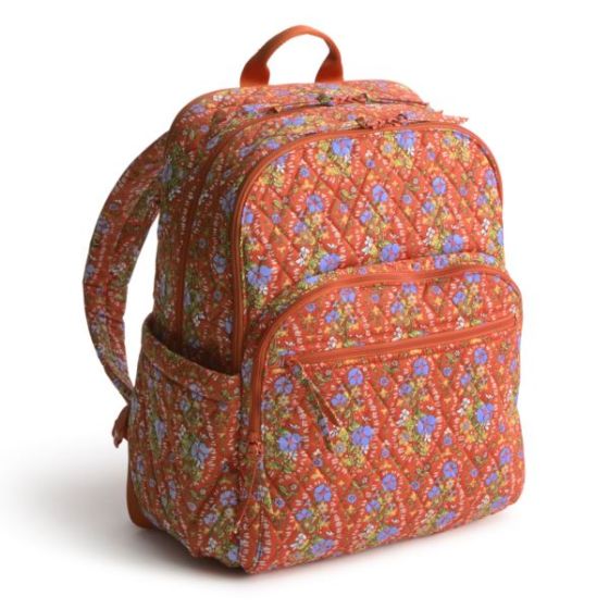 Large Bancroft Backpack-Garden Paisley-Premium Cotton