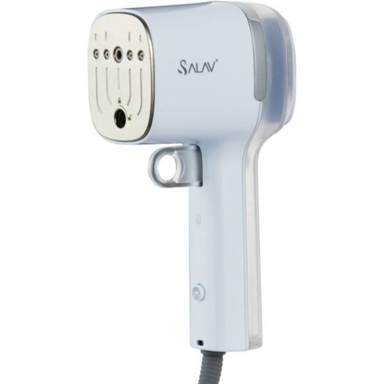 Quicksteam Travel Garment Steamer with 10-Second Heating Time and Brush Creaser Attachment in Peri