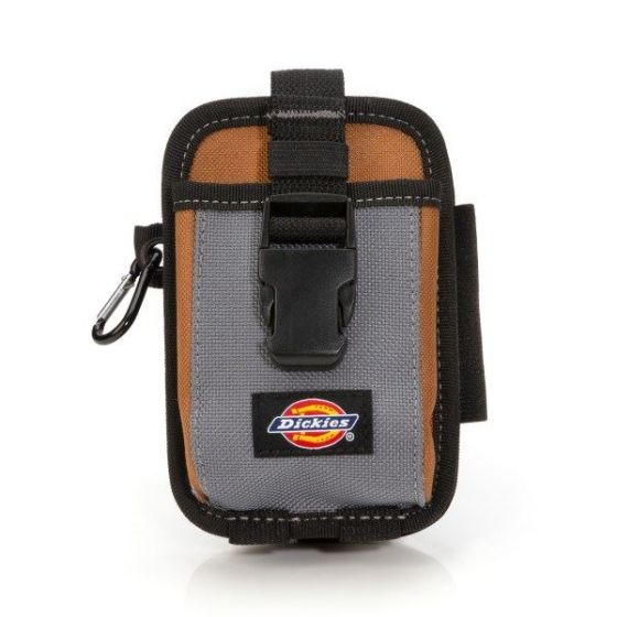 Dickie's 2 Compartment Large Phone and Tool Pouch: Tan