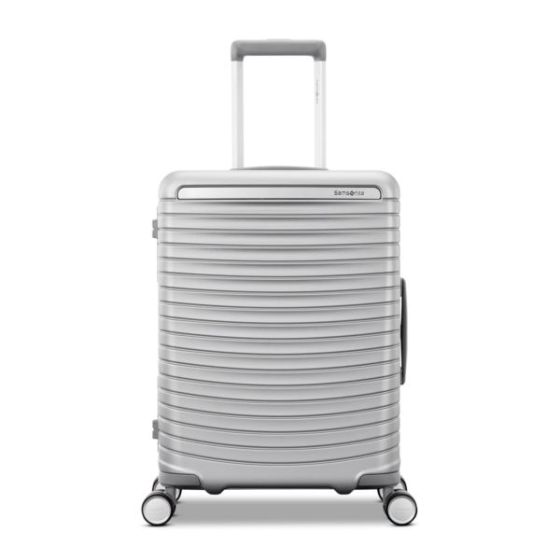 Framelock Max Carry-On Hardside Spinner Glacial Silver