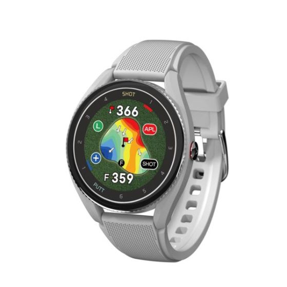 Voice Caddie T9 GPS Watch w\Green Undulation and Slope (Gray)