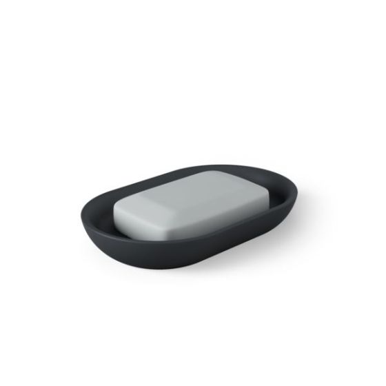 Junip Oval Soap Dish Black