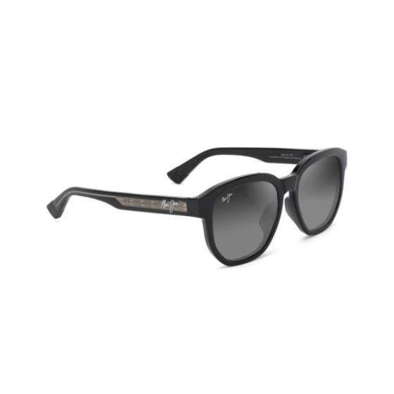 Akahai AF Polarized Sunglasses Shiny Black w/ Gray Frame Neutral Gray Lens