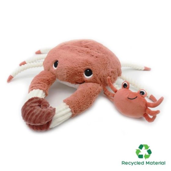 Les Ptipotos Mom & Baby Crab - Mint