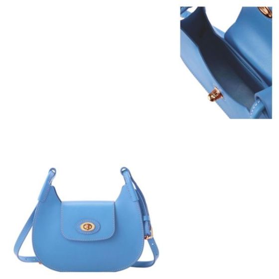 Sweety Leather Crossbody Hobo