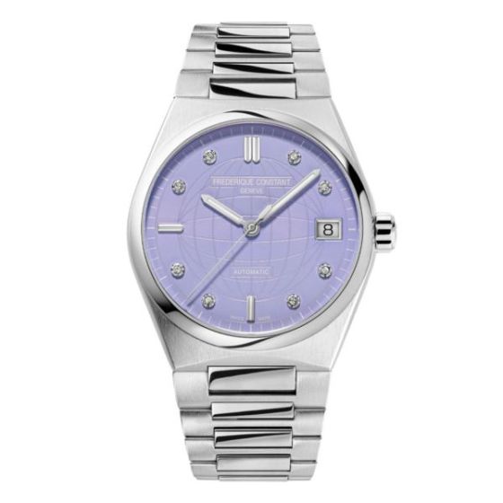 Ladies' Highlife HIGHLIFE AUTOMATIC Stainless Steel Bracelet watch, Light Purple dial