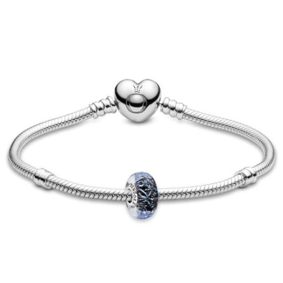 Wavy Dark Blue Ocean Bracelet Size 9.1