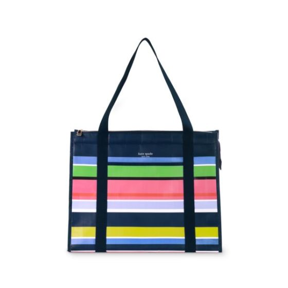 Insulated Market Tote - Sunny Day Stripe