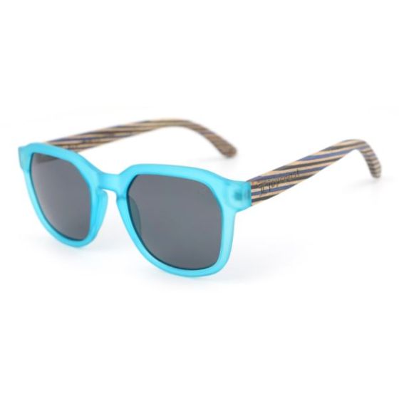 Candystripe  Colorful Bamboo Wooden Sunglasses