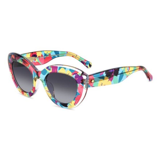 Capri Cat-Eye Sunglasses - Floral Multicolor