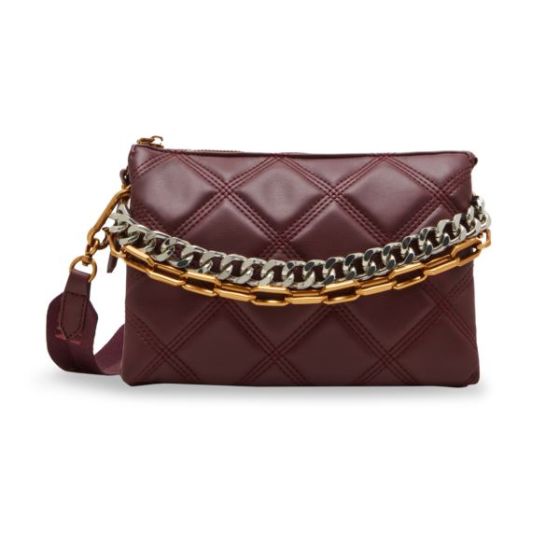 BSTACIE Quilted Crossbody - Wine