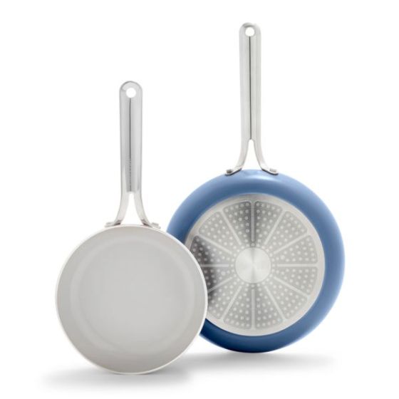 Nova 2pc Ceramic Nonstick Fry Pan Set Ocean