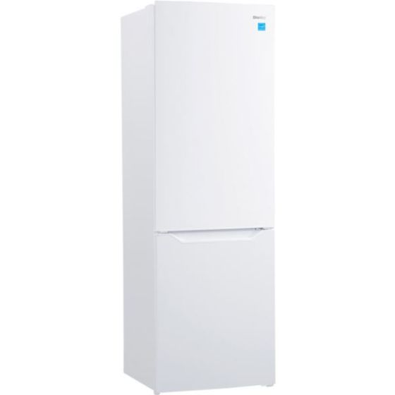 10-cu. ft. Bottom Mount Refrigerator in White