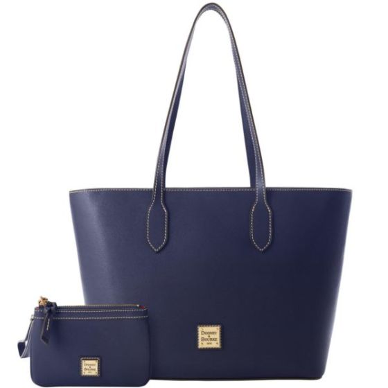 Saffiano Tote and Medium Wristlet