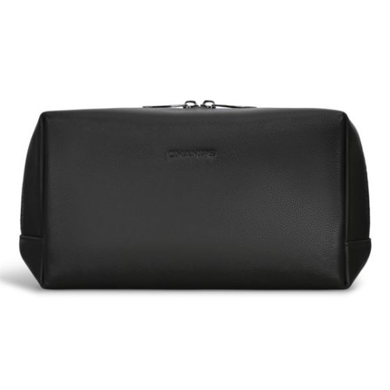 Onyx Leather Toiletry Bag Size 8.5