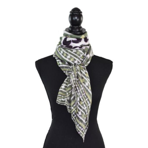 Arnette Medallion Print Scarf