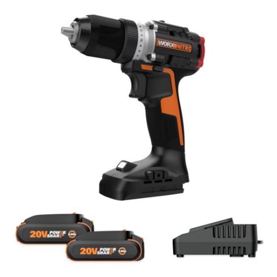 Nitro 20V Compact Brushless 1/2