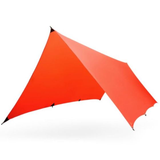 Kuhli Versatile Camping Tarp - Ember Orange