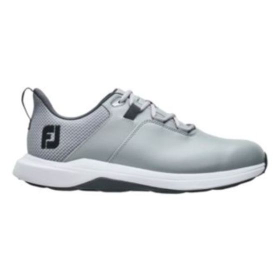 FootJoy ProLite Men's Spikeless Golf Shoes - Grey/Charcoal/White/12 Medium
