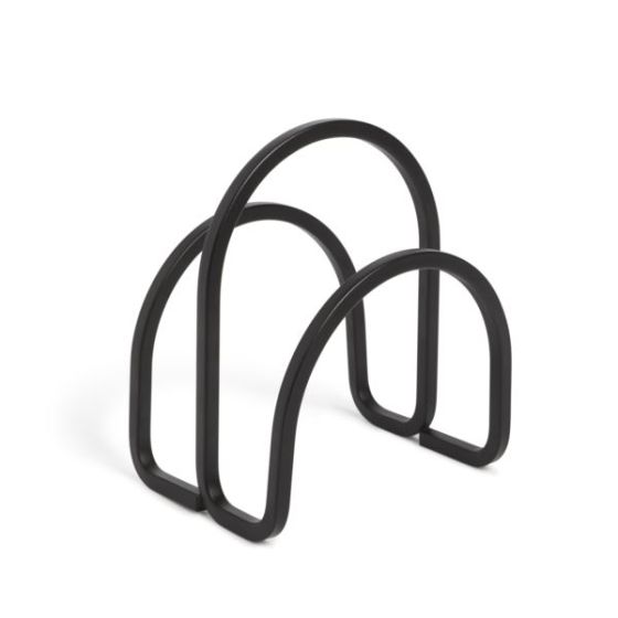 Squire Napkin Holder  Black