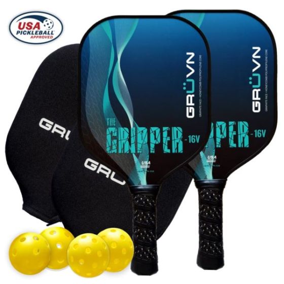 2 Gripper-16V Aqua Spiral Set Size 15.7