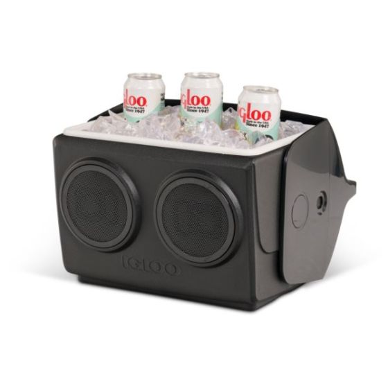Playmate KoolTunes Cooler Black
