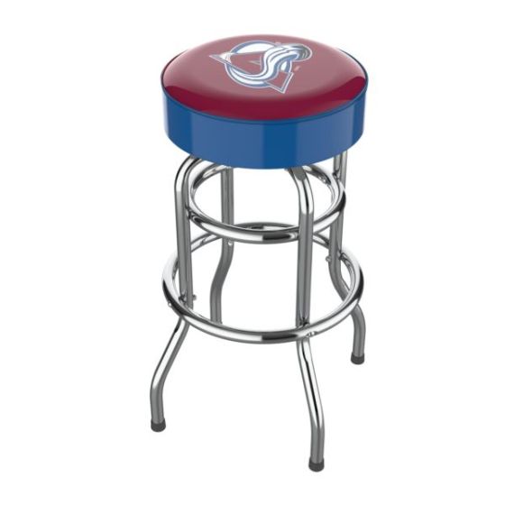 Colorado Avalanche Chrome Bar Stool