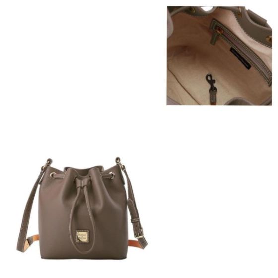 Lucca Leather Crossbody Drawstring