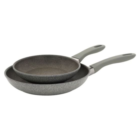 Parma Plus 2pc Aluminum Nonstick Ceramic Fry Pan Set