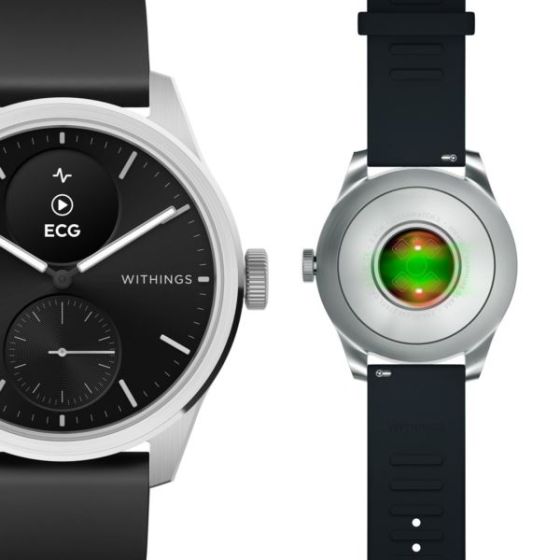 Withings ScanWatch 2 - 42mm - Black/Silver