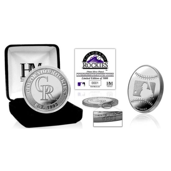 Colorado Rockies Silver Mint Coin
