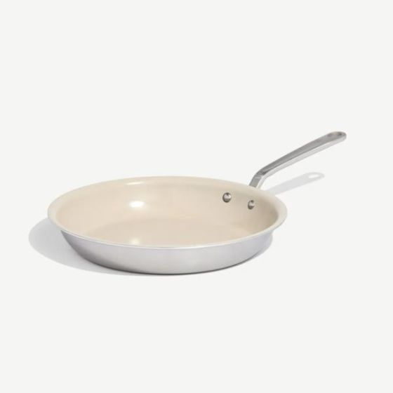 12-Inch CeramiClad Non-Stick Fry Pan - Sand