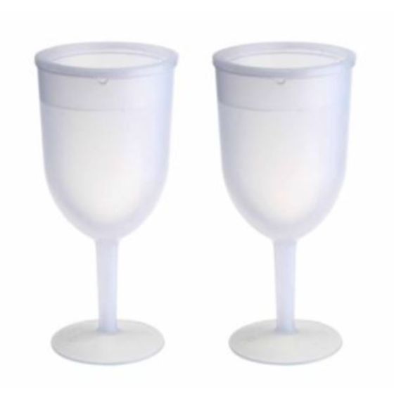 KitchenWorthy Freezer Goblet 2 Pack
